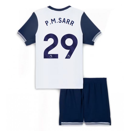 Dětský fotbalový dres Tottenham Hotspur Pape Matar Sarr #29 2024-25 Domácí Krátký Rukáv (+ trenýrky)